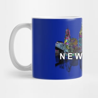 New York City covered in graffiti Mug